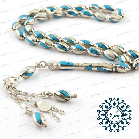 تسبیح نقره بهراد