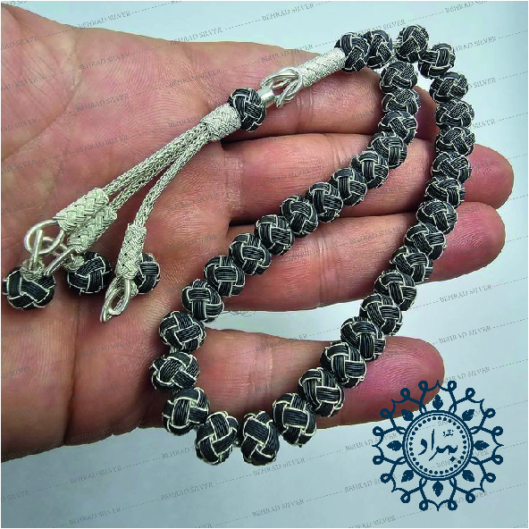 تسبیح نقره بهراد