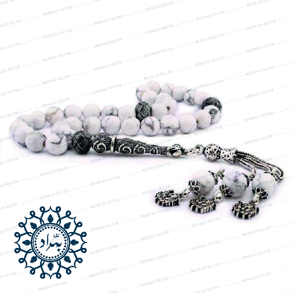 تسبیح نقره بهراد